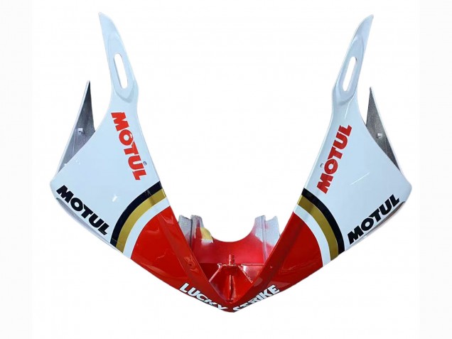 Carenagens Moto Yamaha YZF R6 2003-2004 - Branco Vermelho Lucky Strike Motul