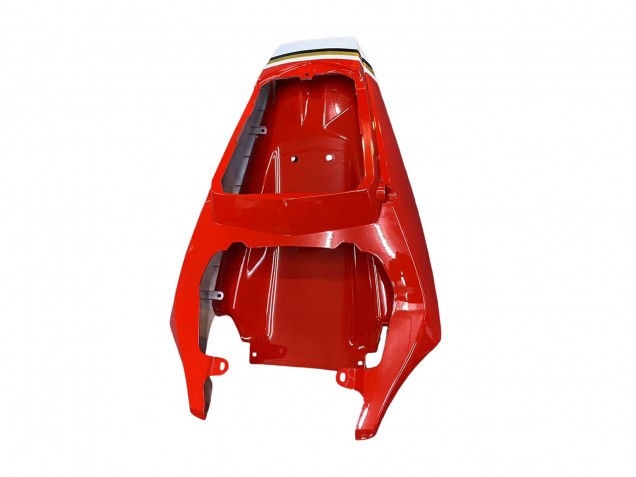 Carenagens Moto Yamaha YZF R6 2003-2004 - Branco Vermelho Lucky Strike Motul