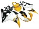 Carenagens Moto Yamaha YZF R6S 2006-2009 - Amarelo Branco Preto Brilhante