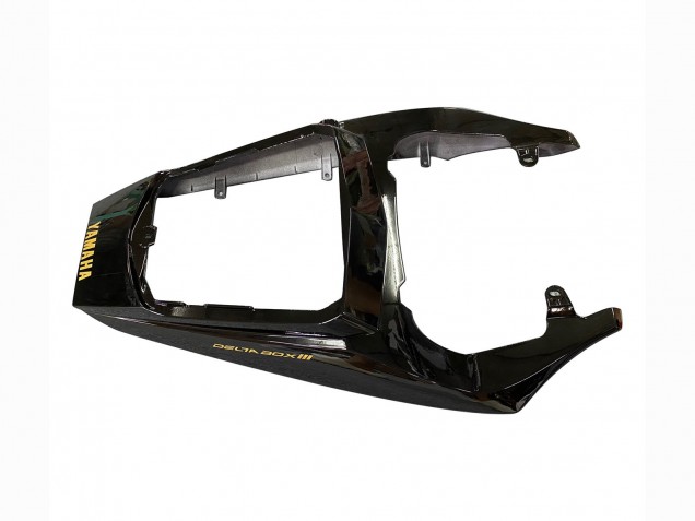 Carenagens Moto Yamaha YZF R6 2003-2004 - Preto Brilhante Preto Fosco Ouro Decalques