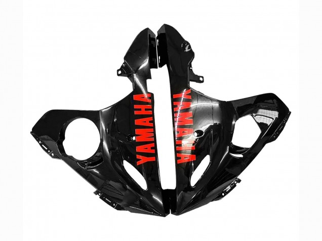 Carenagens Moto Yamaha YZF R6S 2006-2009 - Preto Brilhante Vermelho