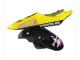 Carenagens Moto Yamaha YZF R6 2003-2004 - Amarelo Rosa Preto Brilhante Rossi Repsol 46