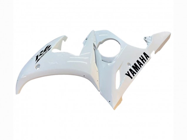 Carenagens Moto Yamaha YZF R6 2003-2004 - Branco Preto Decalques