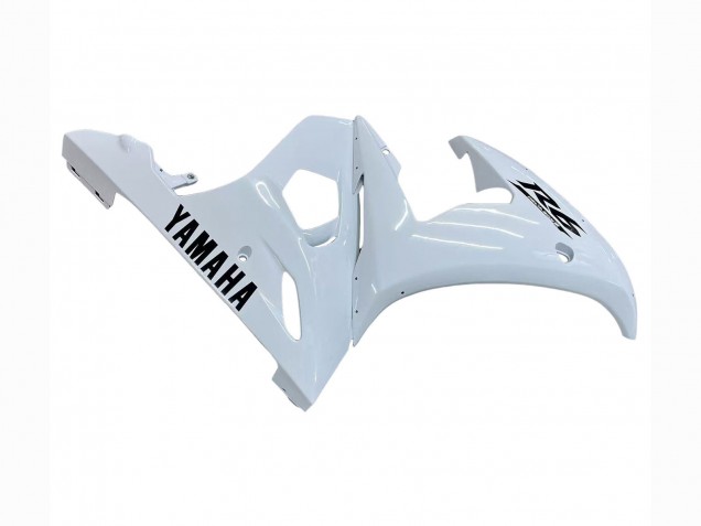 Carenagens Moto Yamaha YZF R6S 2006-2009 - Branco Preto Decalques