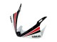 Carenagens Moto Yamaha YZF R6S 2006-2009 - Branco Vermelho Preto Brilhante Motul