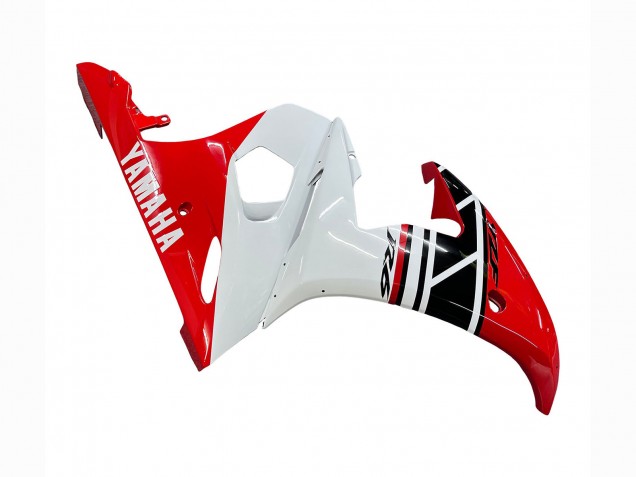 Carenagens Moto Yamaha YZF R6S 2006-2009 - Vermelho Branco Preto