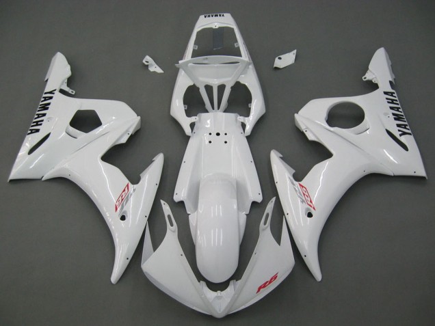Carenagens Moto Yamaha YZF R6S 2006-2009 - Branco
