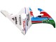 Carenagens Moto Yamaha YZF 600 R6 2005 - Azul Claro Branco Verde Vermelho Kastinee Dunlop Motul
