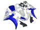 Carenagens Moto Yamaha YZF 600 R6 2005 - Branco Azul Yamalube
