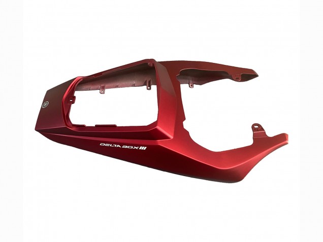 Carenagens Moto Yamaha YZF 600 R6 2005 - Preto Fosco Preto Brilhante Cinzento Vermelho