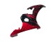 Carenagens Moto Yamaha YZF 600 R6 2005 - Preto Vermelho Chama