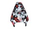 Carenagens Moto Yamaha YZF 600 R6 2005 - Preto Vermelho Cinzento Camouflage