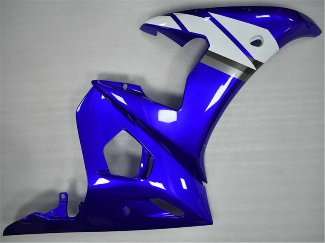 Carenagens Moto Yamaha YZF 600 R6 2005 - Azul Branco