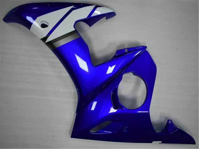Carenagens Moto Yamaha YZF 600 R6 2005 - Azul Branco