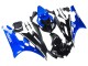 Carenagens Moto Yamaha YZF 600 R6 2006-2007 - Azul Preto Brilhante