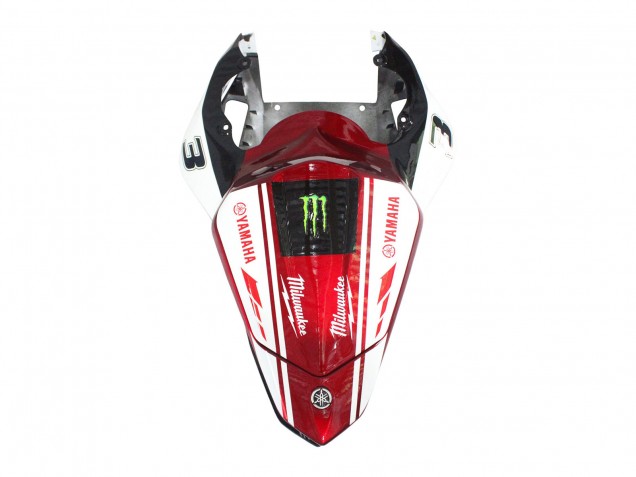 Carenagens Moto Yamaha YZF 600 R6 2006-2007 - Branco Vermelho Preto Verde Monstro Milwaukee