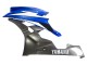 Carenagens Moto Yamaha YZF 600 R6 2006-2007 - Azul Branco Preto Brilhante