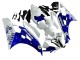 Carenagens Moto Yamaha YZF 600 R6 2006-2007 - Branco Azul Jordan