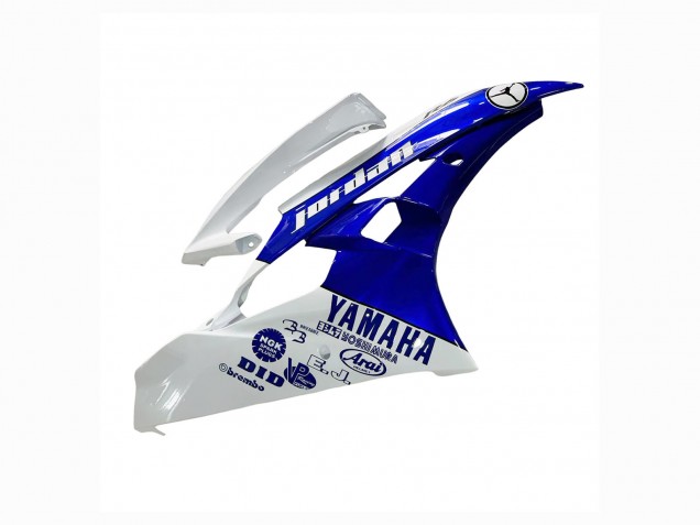 Carenagens Moto Yamaha YZF 600 R6 2006-2007 - Branco Azul Jordan