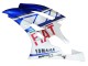 Carenagens Moto Yamaha YZF 600 R6 2006-2007 - Branco Azul Vermelho Fiat Motul Michelin