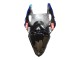 Carenagens Moto Yamaha YZF 600 R6 2006-2007 - Branco Azul Preto Fimer Volvo Yamalube Sterilgarda