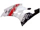 Carenagens Moto Yamaha YZF 600 R6 2006-2007 - Branco Vermelho Preto Motul