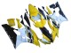 Carenagens Moto Yamaha YZF 600 R6 2006-2007 - Amarelo Branco Preto Brilhante Motul
