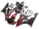 Carenagens Moto Yamaha YZF 600 R6 2006-2007 - Vermelho Preto Fosco
