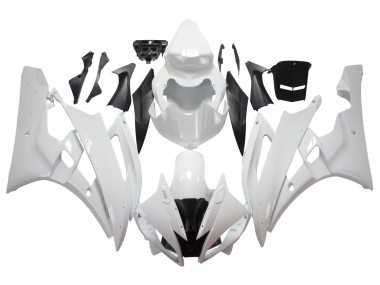 Carenagens Moto Yamaha YZF 600 R6 2006-2007 - Branco