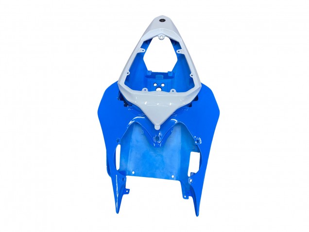 Carenagem Moto Yamaha YZF 600 R6 2008-2016 - Branco Azul Preto Brilhante