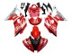 Carenagens Moto Yamaha YZF 600 R6 2008-2016 - Branco Vermelho Preto Fiat Acer