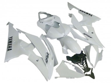 Carenagens Moto Yamaha YZF 600 R6 2008-2016 - Branco Brilhante