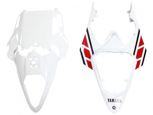 Carenagens Moto Yamaha YZF 600 R6 2008-2016 - Branco Vermelho Preto Motul Michelin