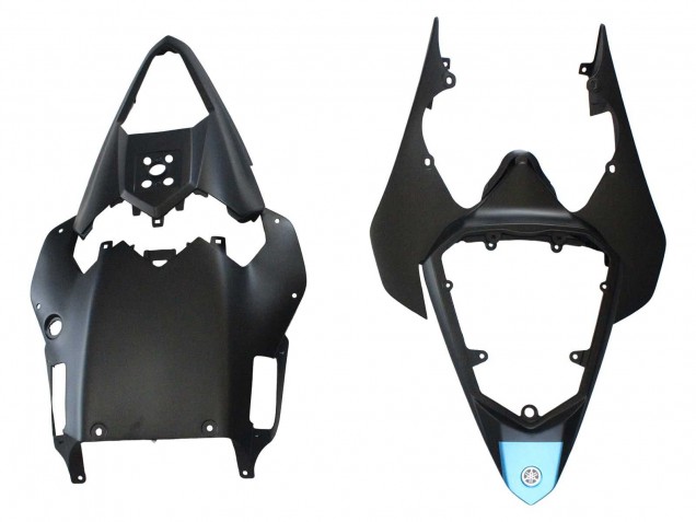 Carenagens Moto Yamaha YZF 600 R6 2008-2016 - Azul Claro Preto Fosco Petronas ENEOS