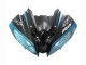 Carenagens Moto Yamaha YZF 600 R6 2008-2016 - Azul Claro Preto Fosco Petronas ENEOS