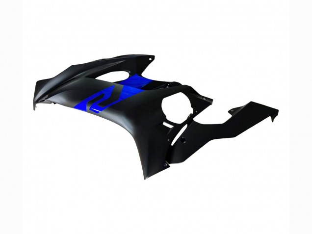Carenagens Moto Yamaha YZF 600 R6 2017-2023 - Azul Preto Fosco