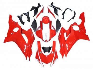 Carenagens Moto Yamaha YZF 600 R6 2017-2023 - Vermelho Branco