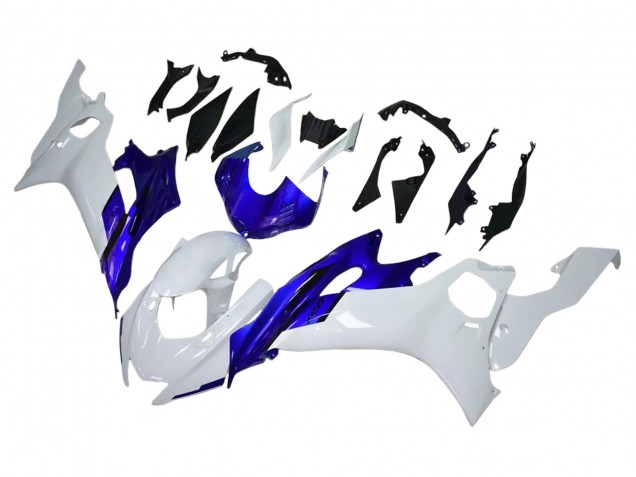 Carenagens Moto Yamaha YZF 600 R6 2017-2023 - Branco Azul