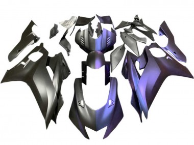 Carenagens Moto Yamaha YZF 600 R6 2017-2023 - Preto Fosco Roxo
