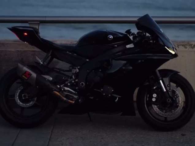 Carenagens Moto Yamaha YZF 600 R6 2017-2023 - Preto Brilhante