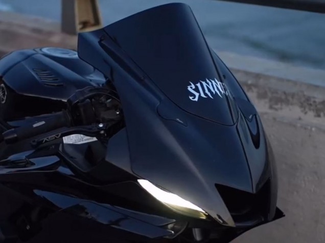 Carenagens Moto Yamaha YZF 600 R6 2017-2023 - Preto Brilhante