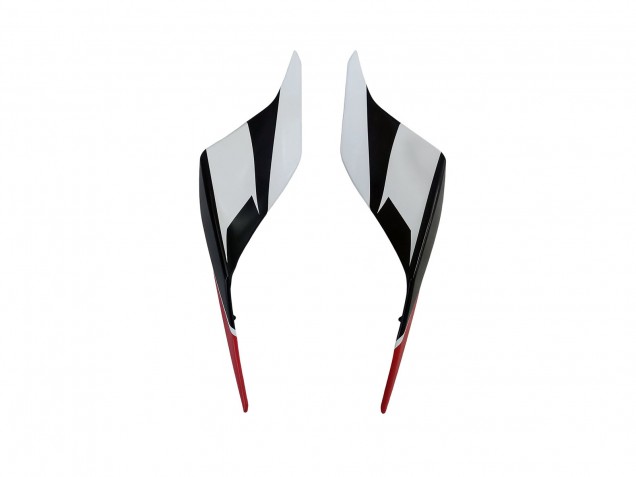 Carenagens Moto Yamaha YZF 600 R6 2017-2023 - Branco Vermelho Preto Semakin Didepan