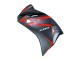 Carenagens Moto Honda CBR250RR 2011-2015 - Preto Fosco Vermelho Listra