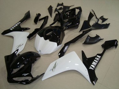 Carenagens Moto Yamaha YZF R1 2007-2008 - Branco Preto