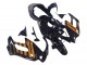 Carenagens Moto Honda VTR1000F 1997-2005 - Preto Brilhante Ouro