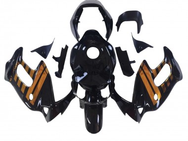 Carenagens Moto Honda VTR1000F 1997-2005 - Preto Brilhante Ouro