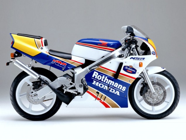 Carenagens Moto Honda VTR1000F 1997-2005 - Branco Azul Ouro Rothmans