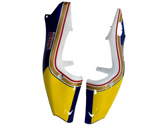 Carenagens Moto Honda NSR250 1994-1996 - Branco Azul Amarelo Ouro Rothmans
