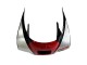 Carenagens Moto Honda NSR250R 1988-1989 - Prata Vermelho Preto Brilhante