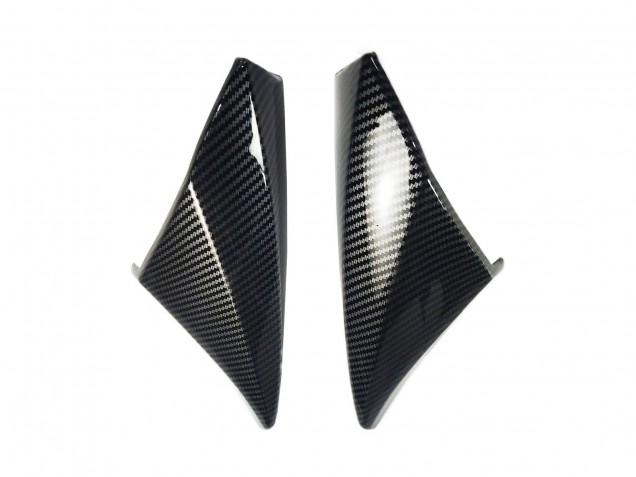Carenagens Moto Kawasaki Z1000 2010-2013 - Preto Fibra de Carbono